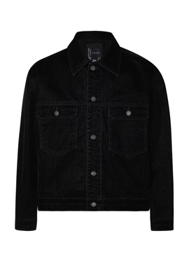 벨벳 데님자켓 