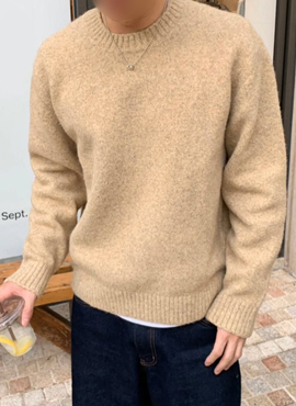  세미크롭 메리노울니트(10Colors)