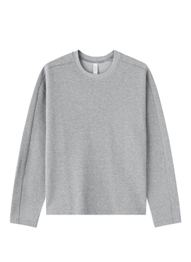 와플 세미크롭 긴팔티(5Colors)