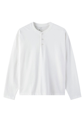 USA 헨리넥 스탠다드핏 긴팔티(4Colors)